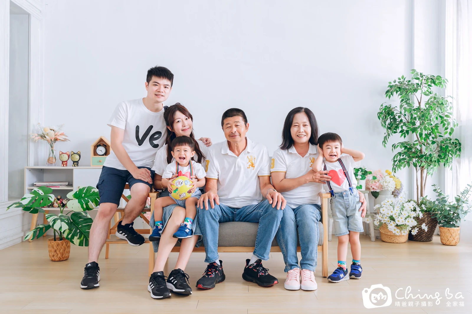 家族合照——晴爸親子攝影