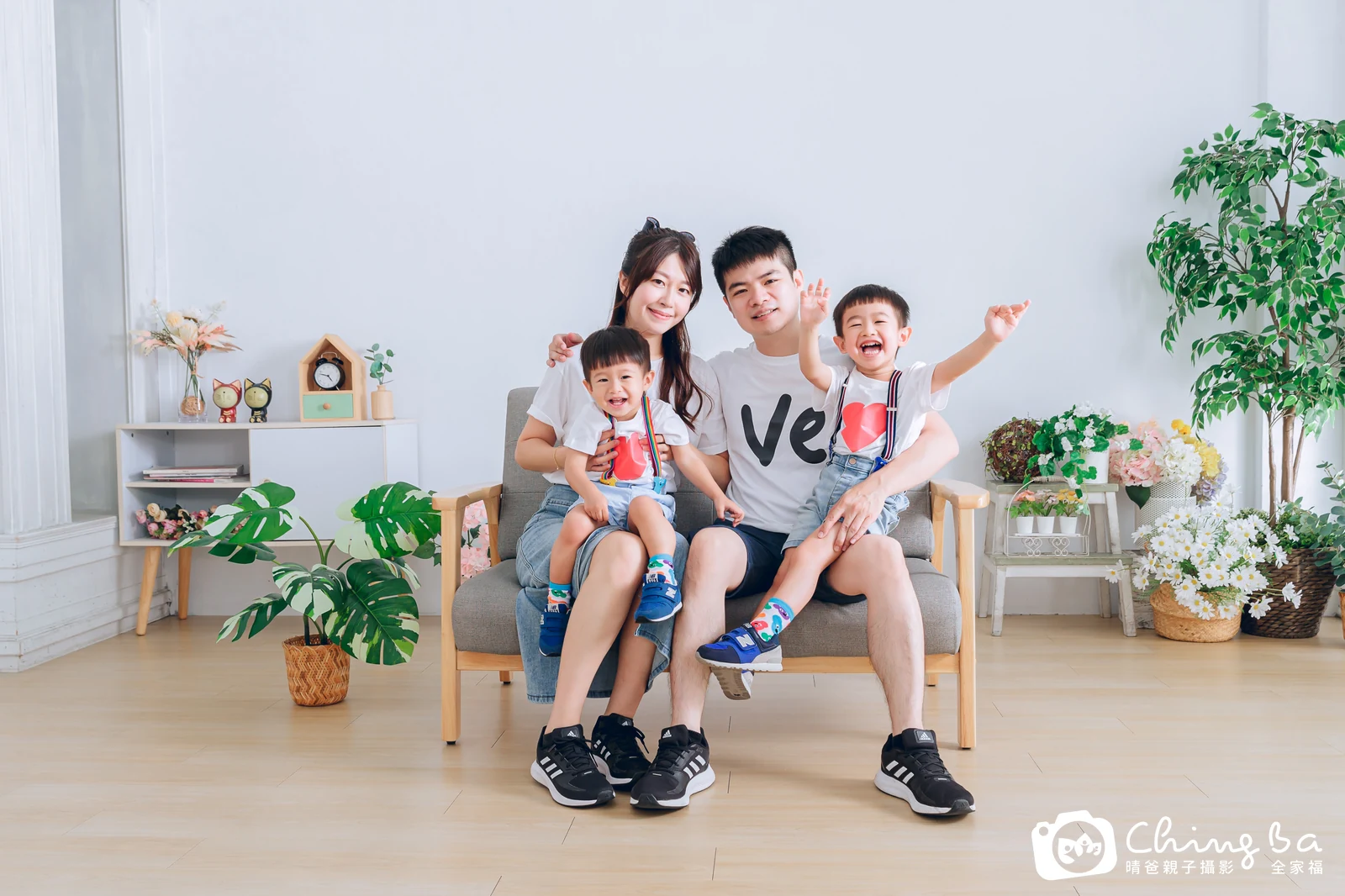 家族合照——晴爸親子攝影