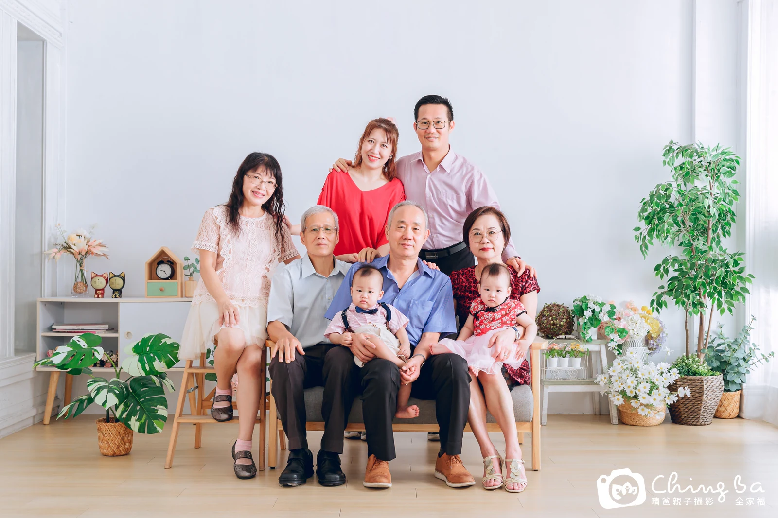 家族全家福作品｜2023 年夏季｜晴爸親子攝影