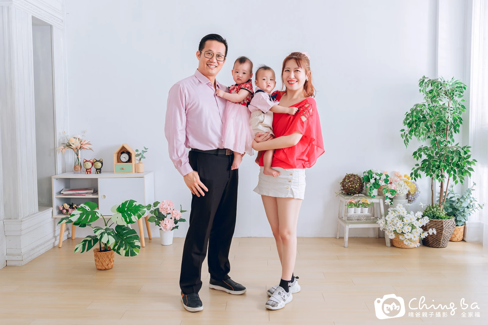 家族合照——晴爸親子攝影