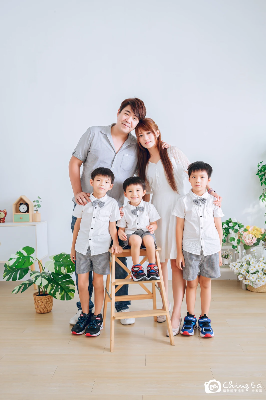 家族合照——晴爸親子攝影