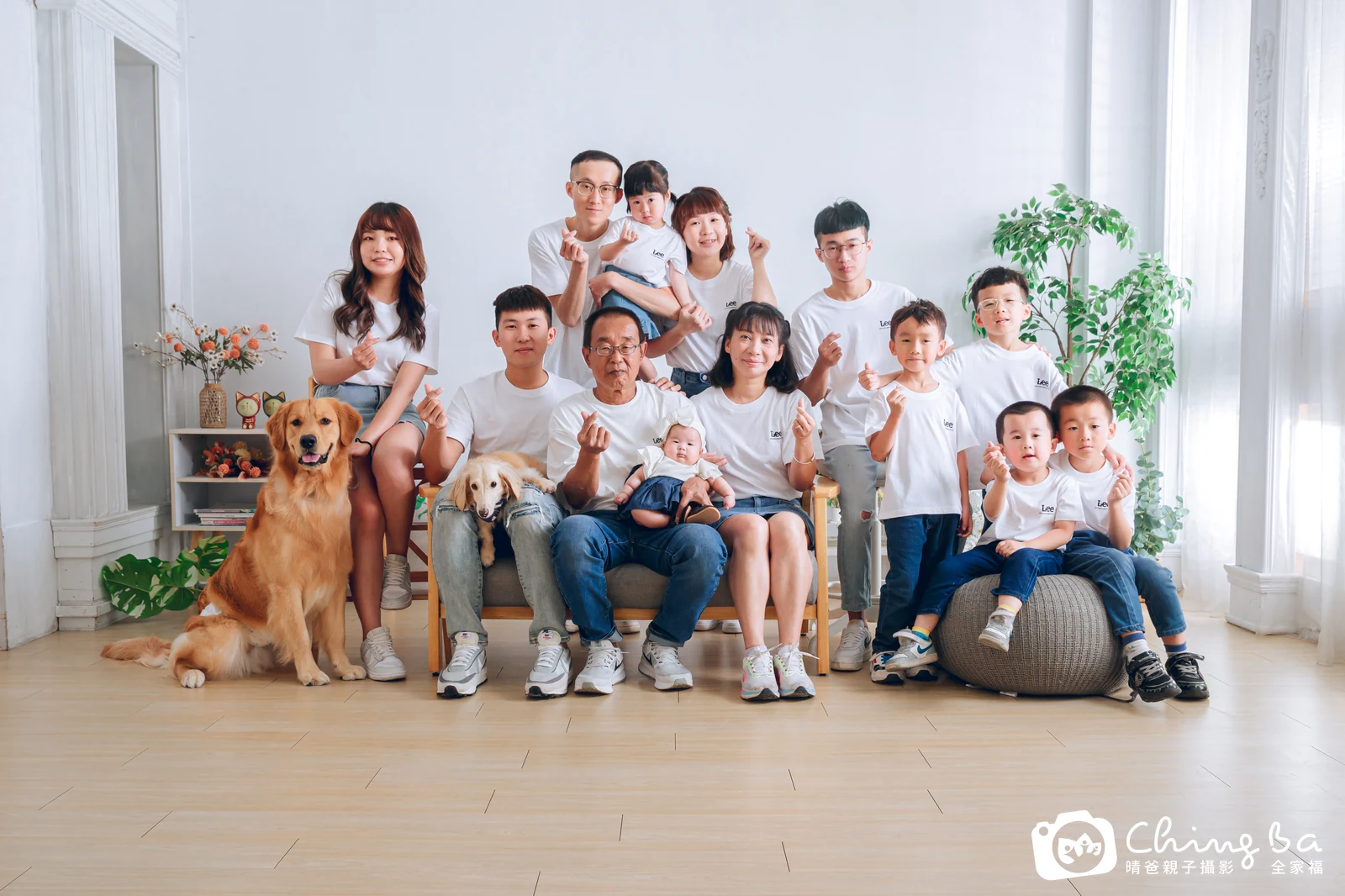 台中家族全家福攝影|三代同堂
