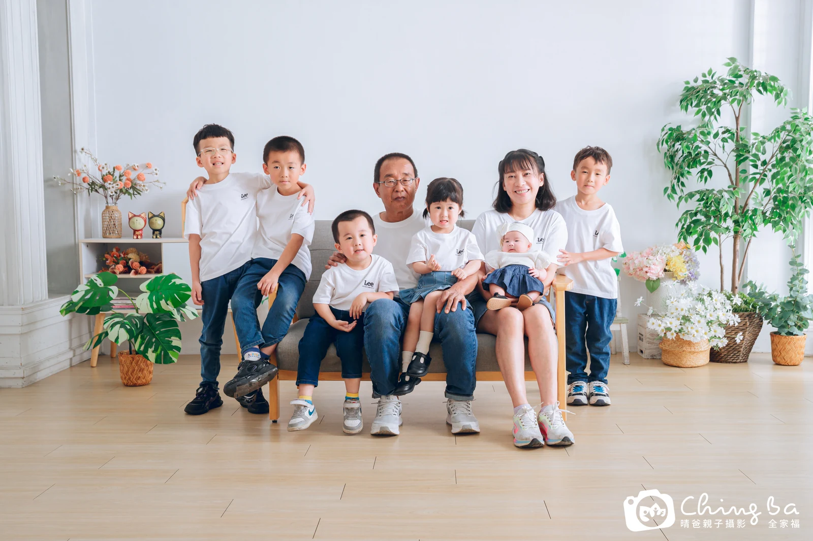 家族合照——晴爸親子攝影