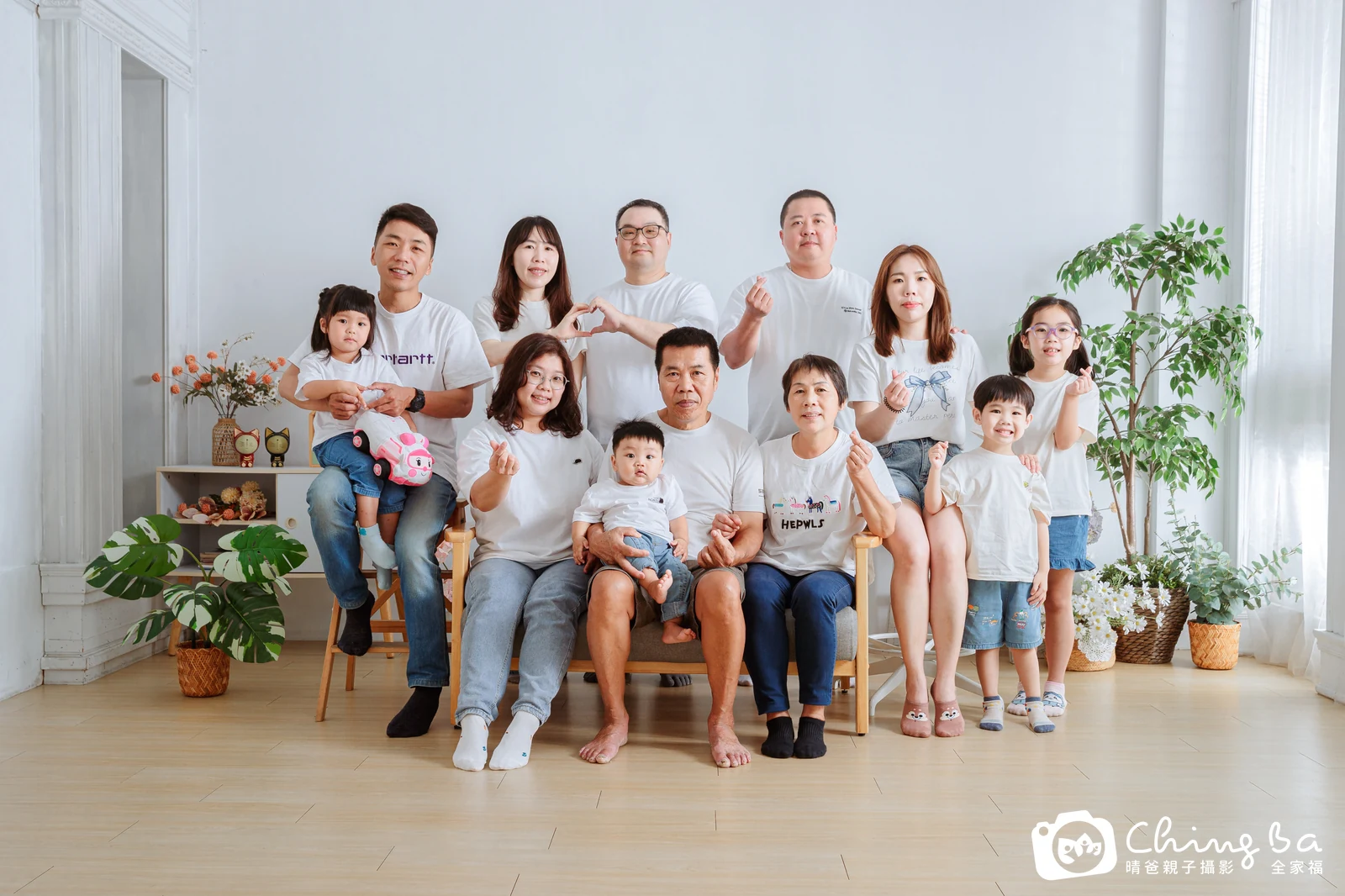 台中家族全家福攝影｜三代同堂