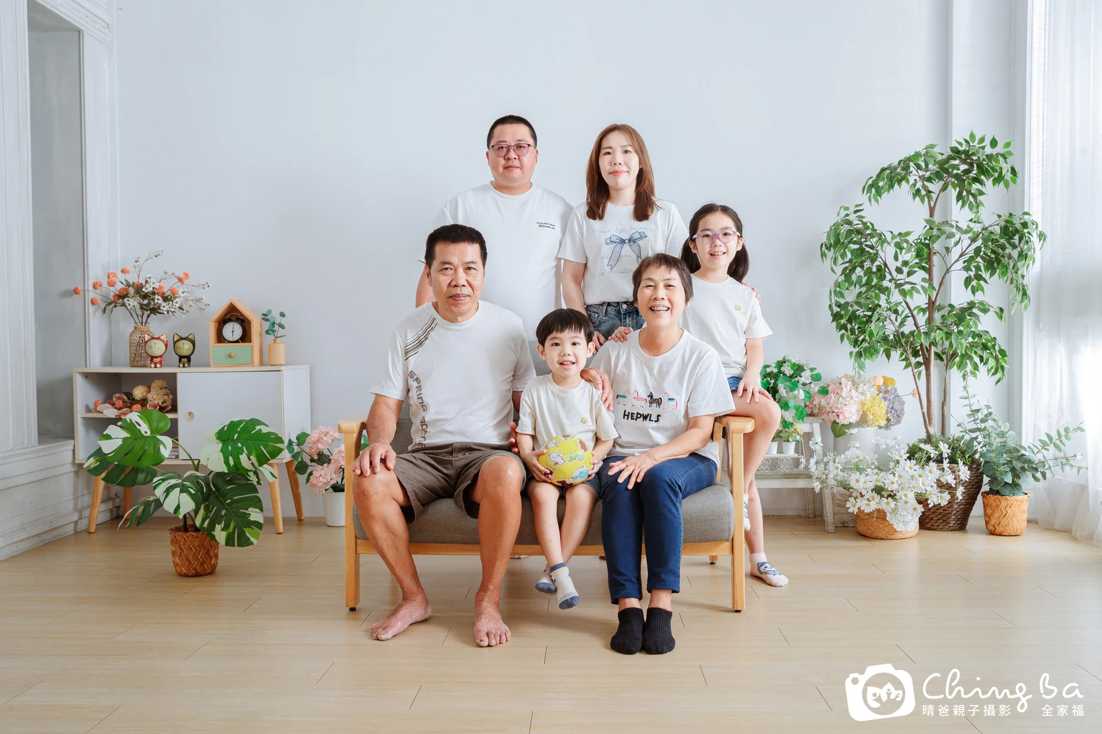 家族合照——晴爸親子攝影
