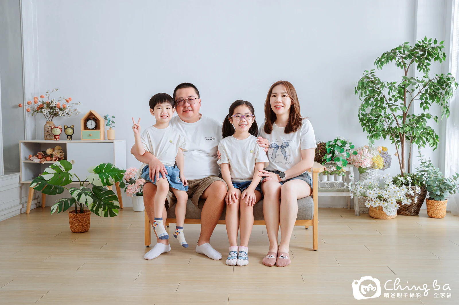 家族合照——晴爸親子攝影