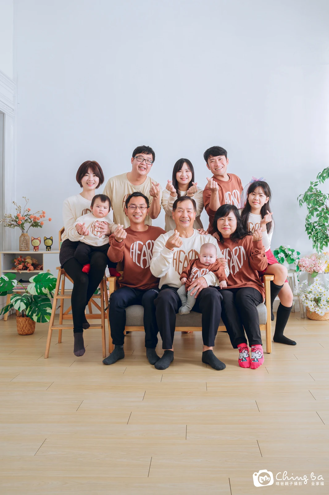 台中家族全家福攝影｜三代同堂