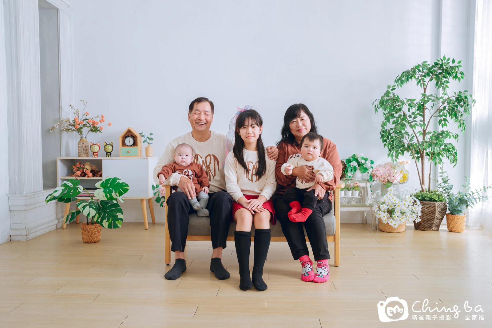 家族合照——晴爸親子攝影