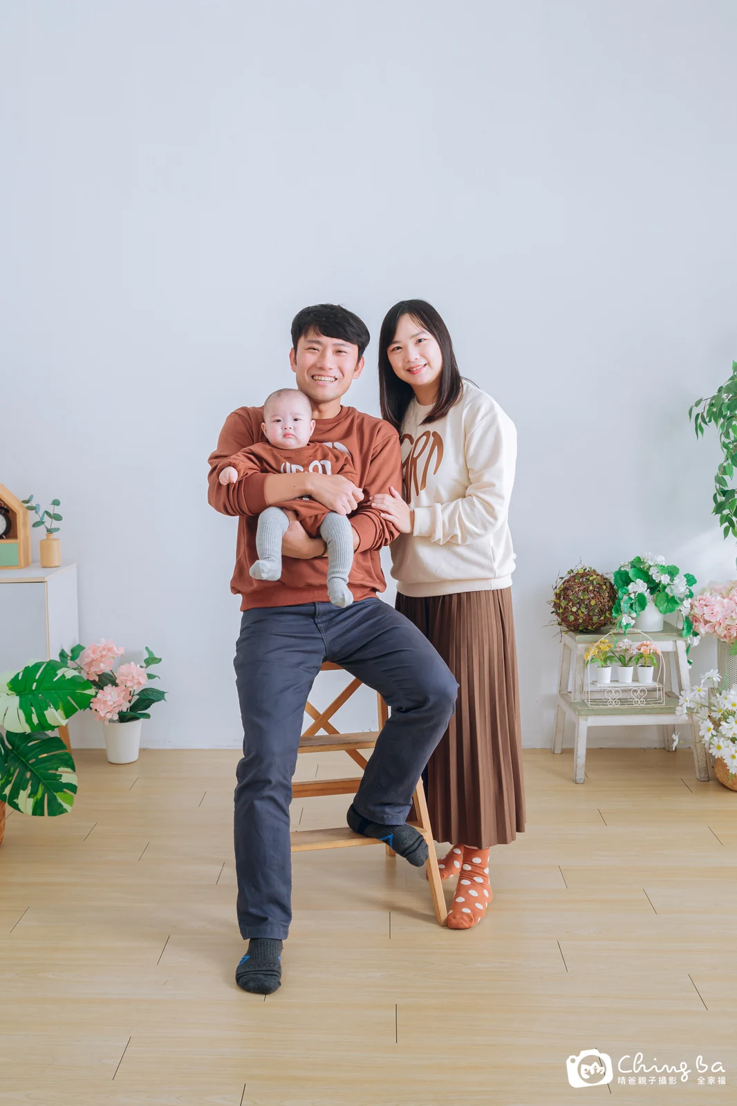 家族合照——晴爸親子攝影