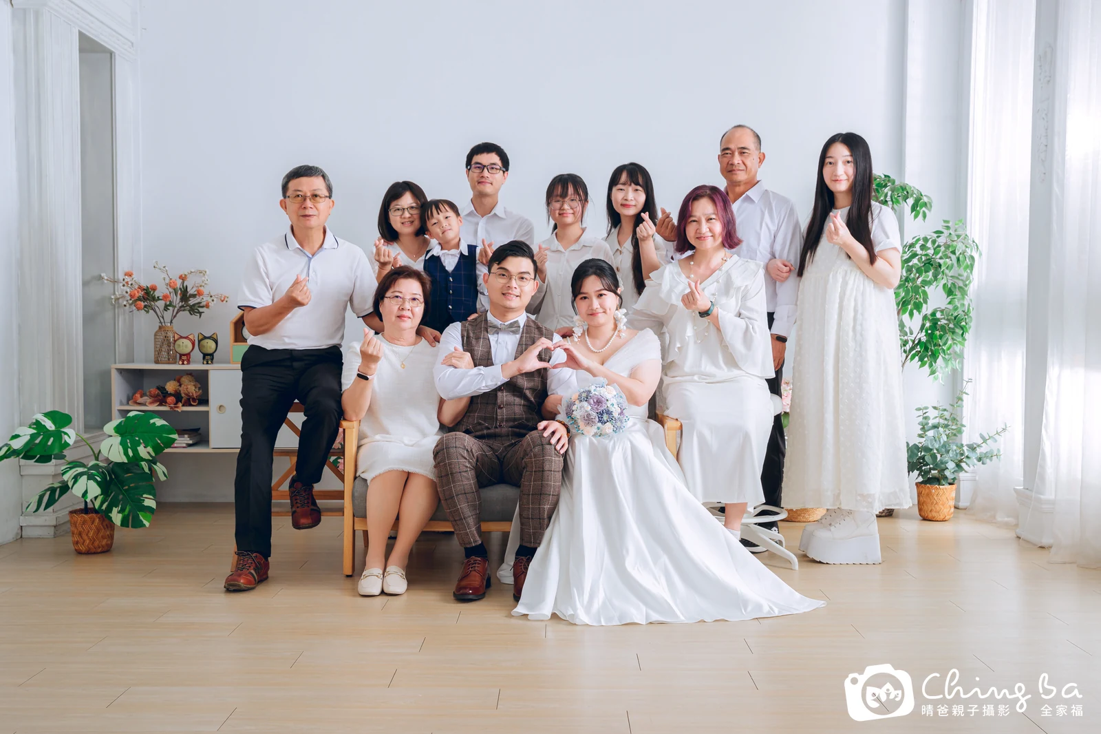 台中家族全家福攝影|三代同堂
