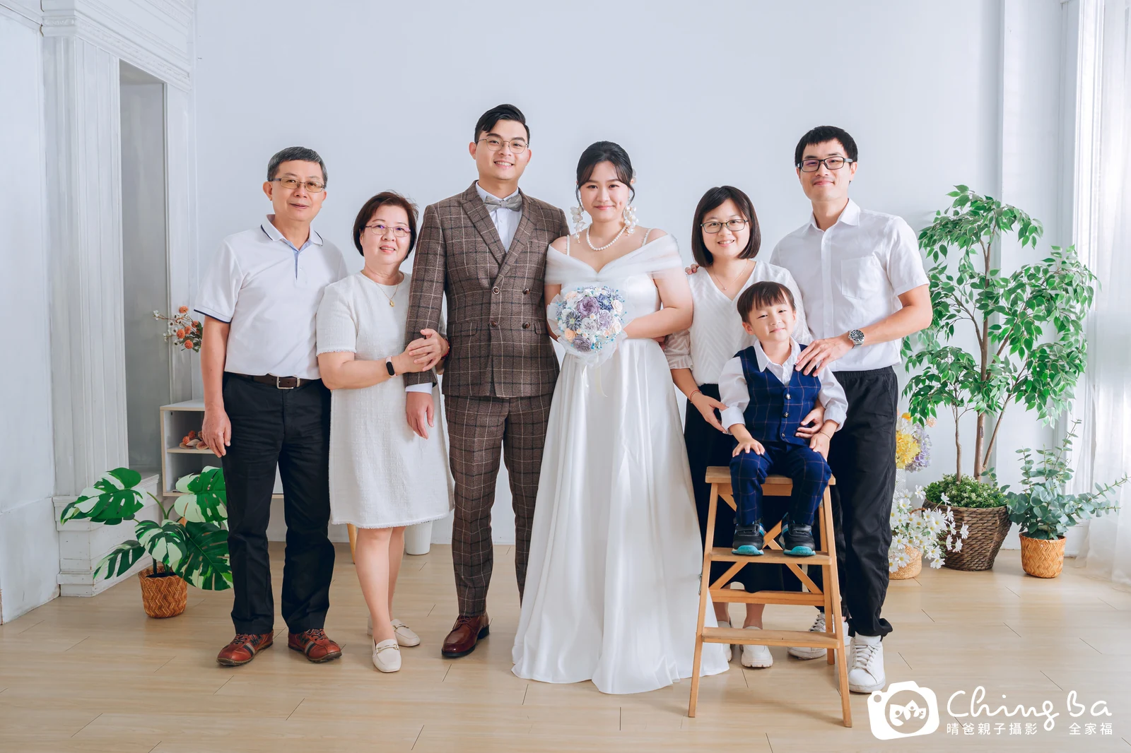 家族合照——晴爸親子攝影