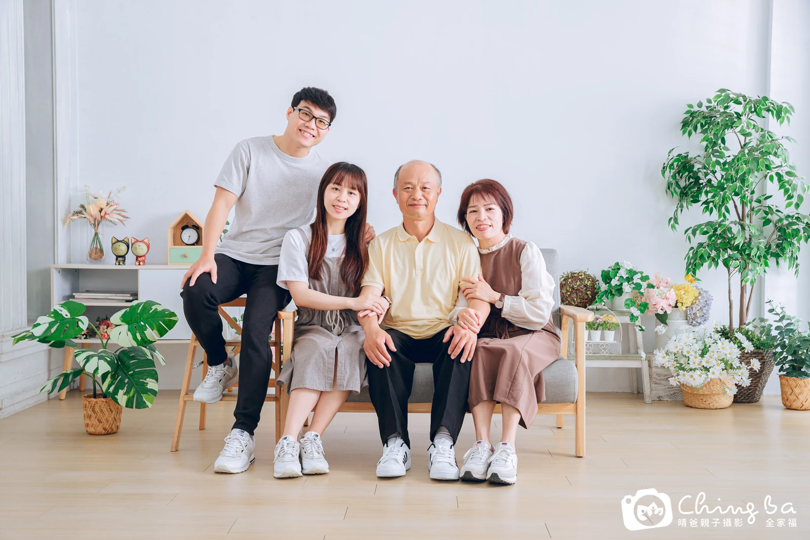 台中家族全家福攝影|兩代