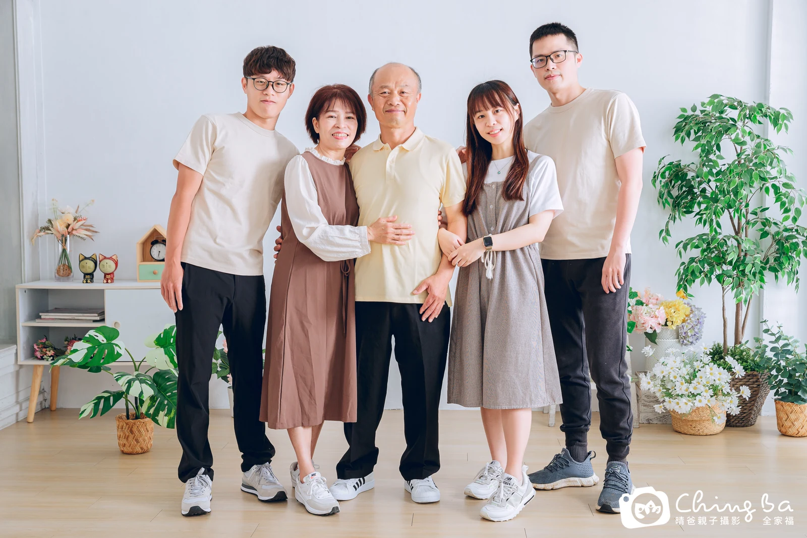家族合照——晴爸親子攝影