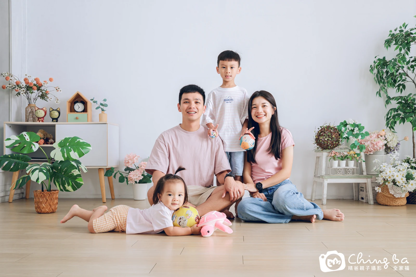 台中家族全家福攝影|兩代
