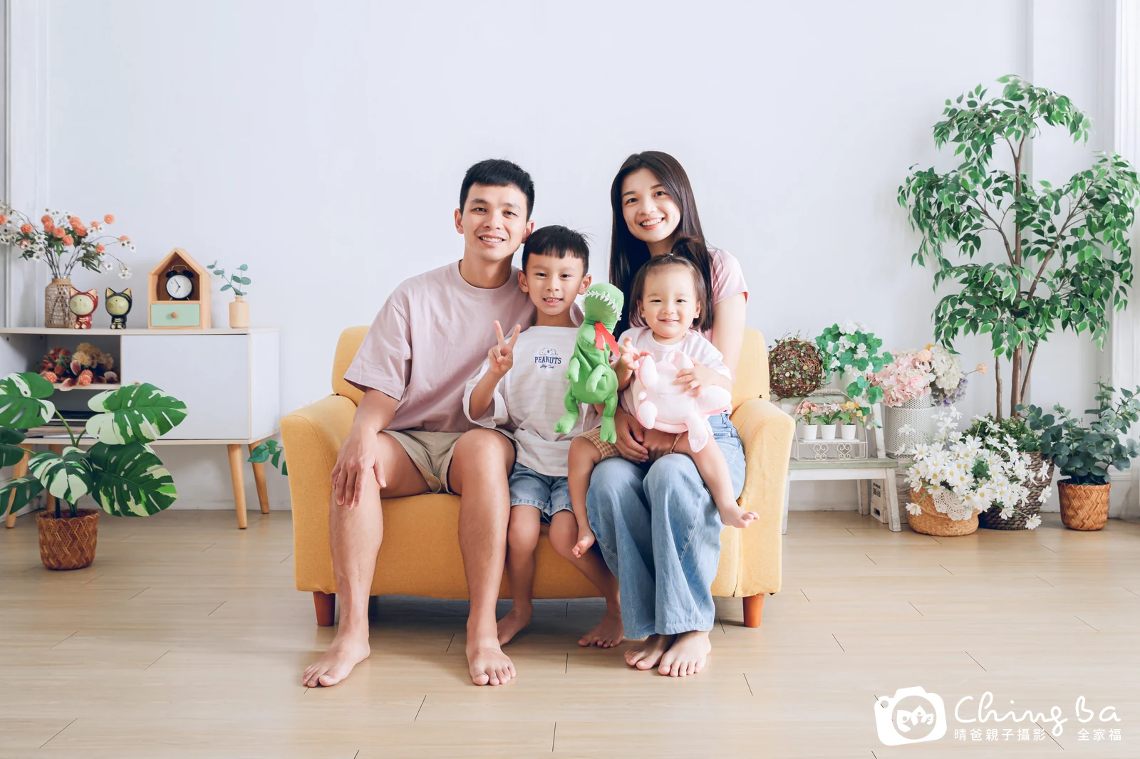 家族合照——晴爸親子攝影