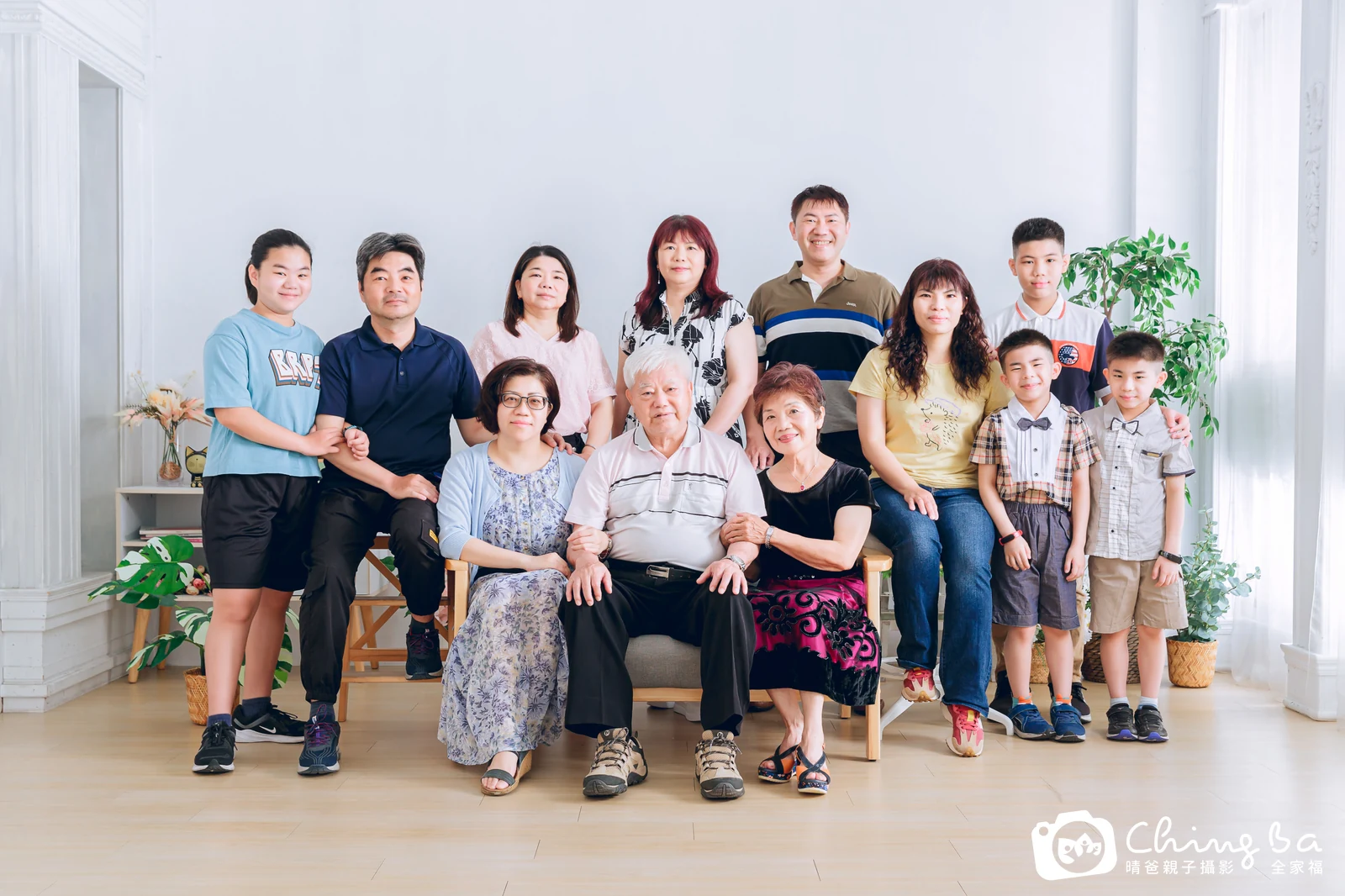 家族全家福作品｜2023 年夏季｜晴爸親子攝影