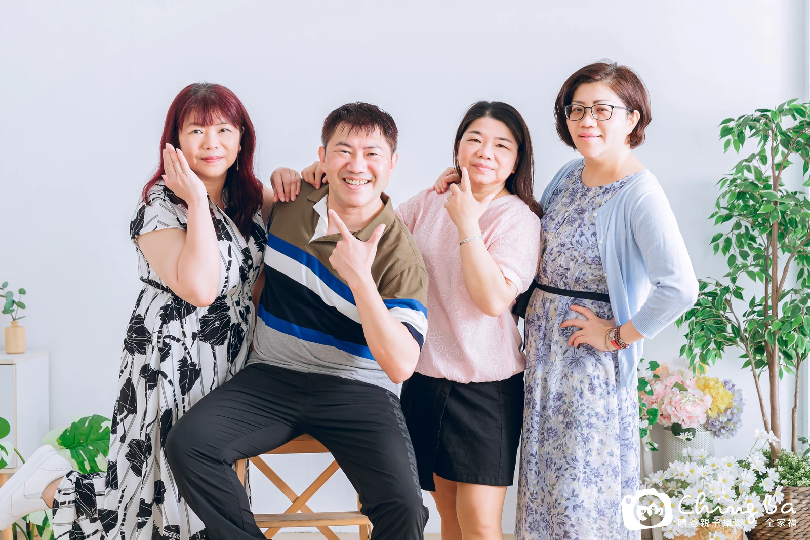 家族合照——晴爸親子攝影