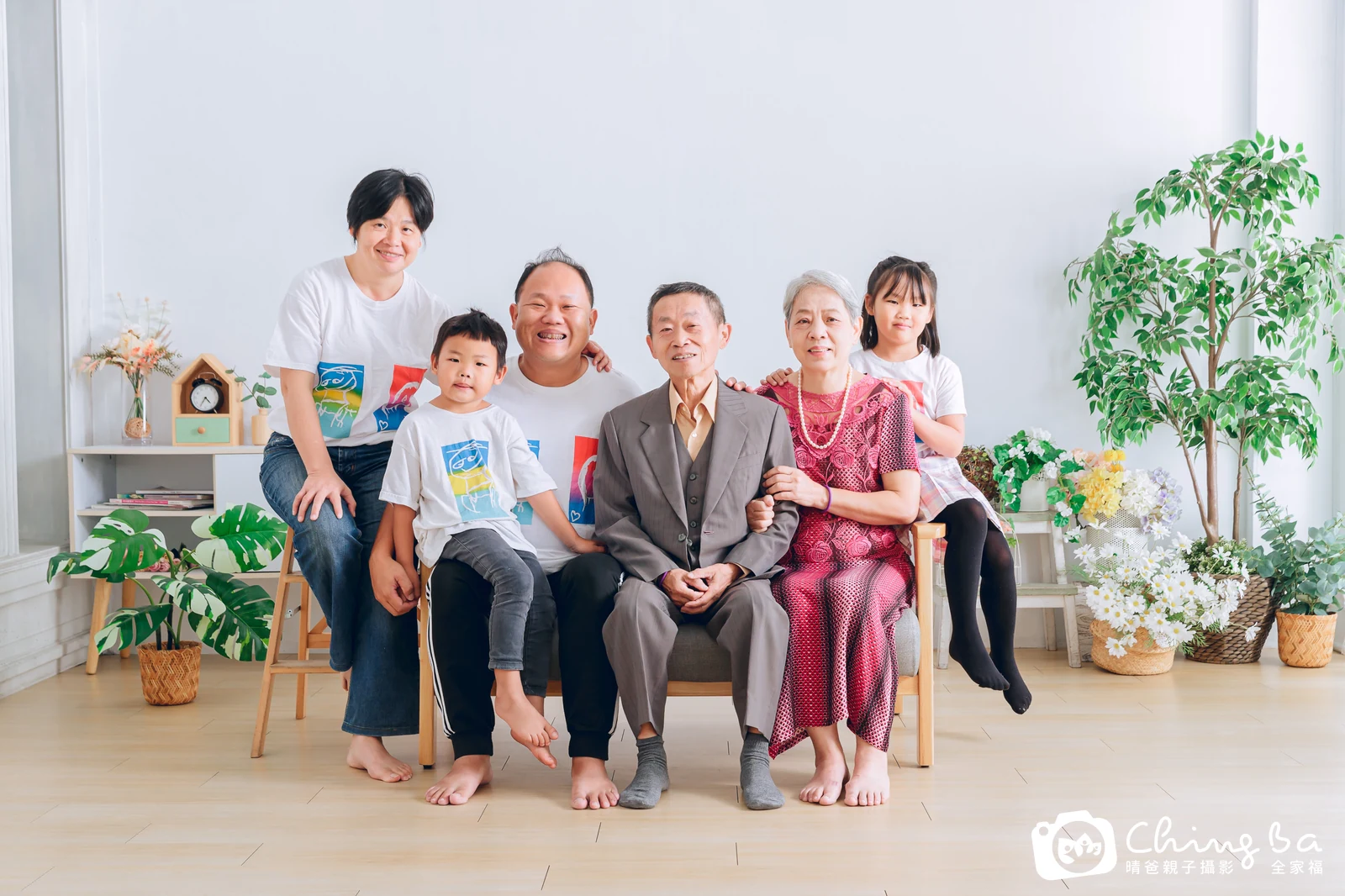 台中家族全家福攝影|三代同堂