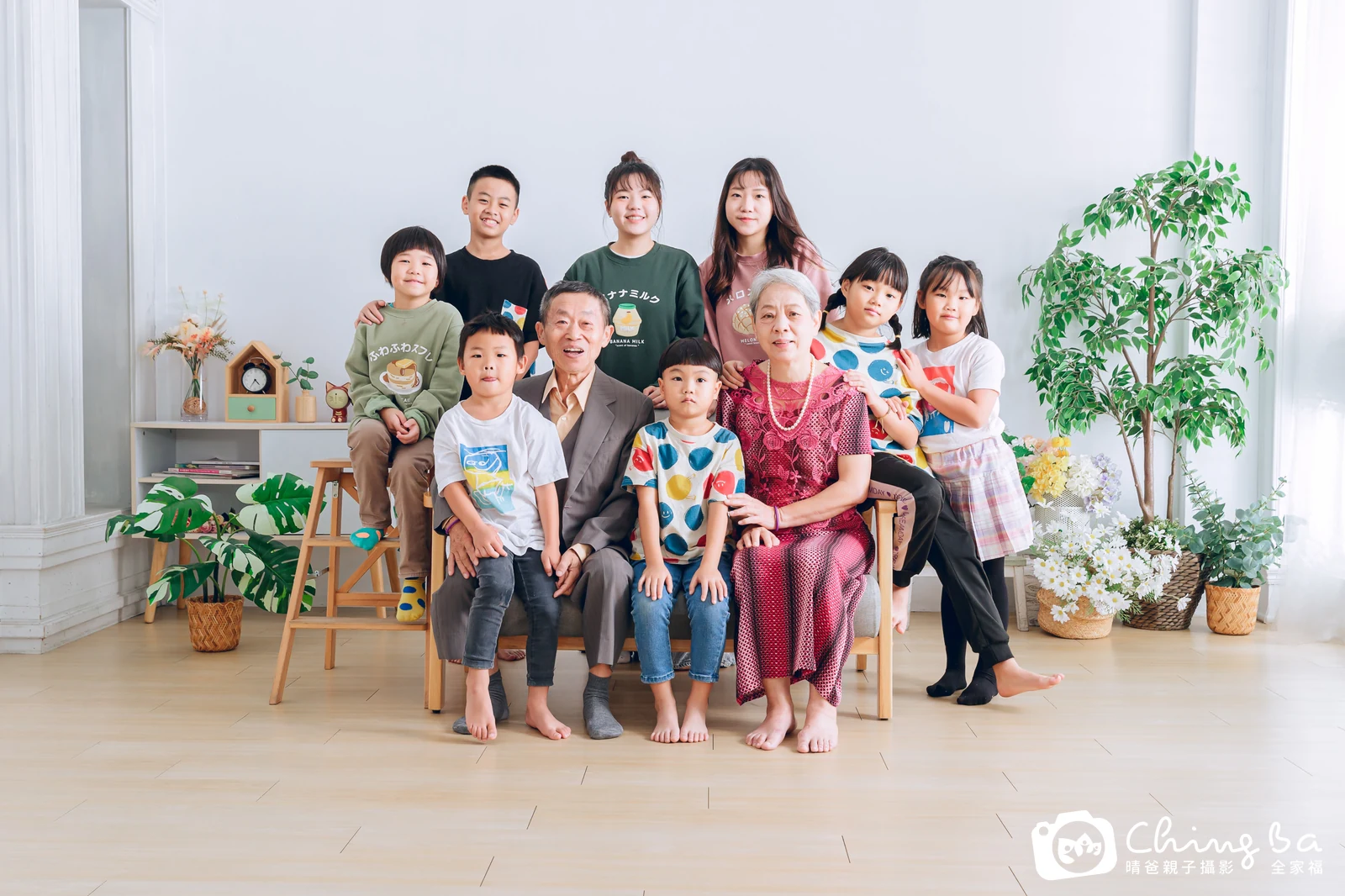 家族合照——晴爸親子攝影