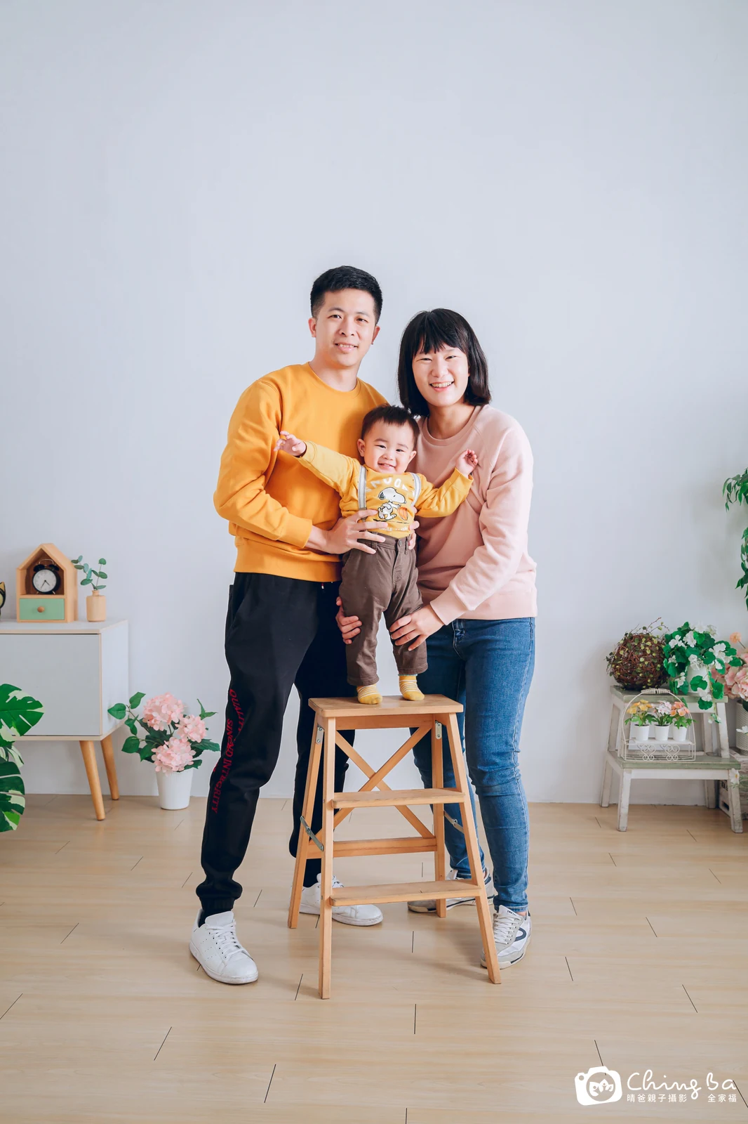 家族合照——晴爸親子攝影