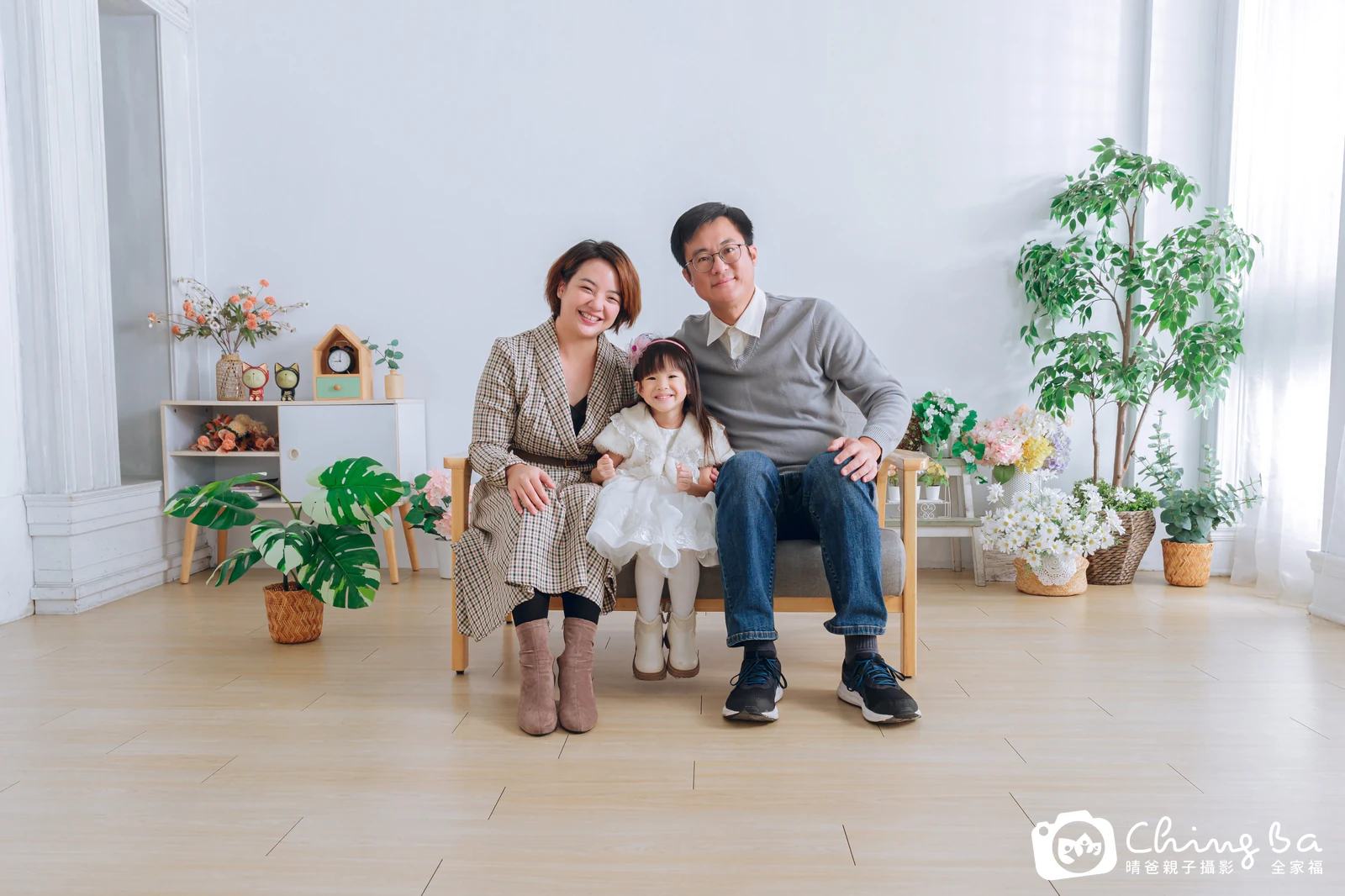 家族合照——晴爸親子攝影