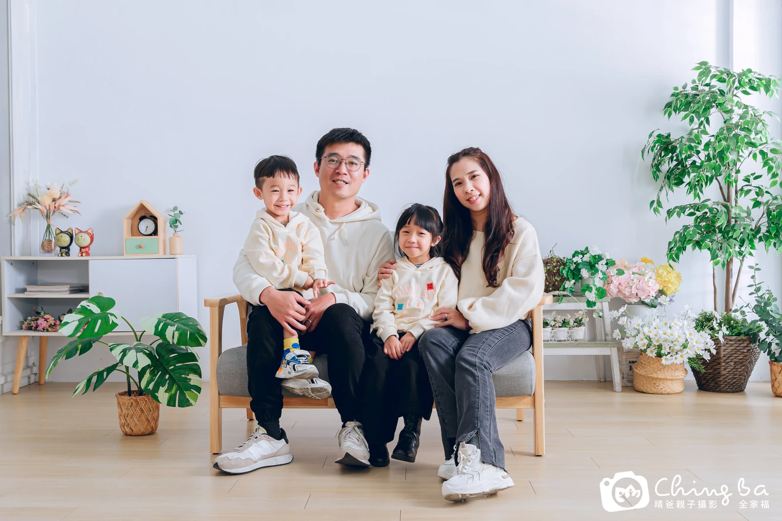 家族合照——晴爸親子攝影