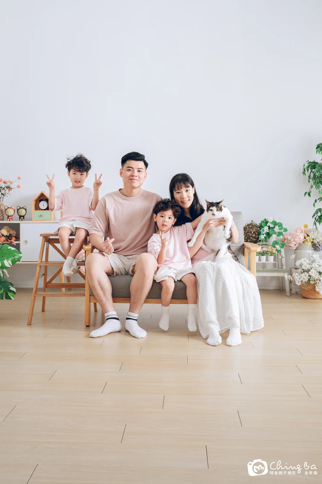 台中家族全家福攝影｜三代同堂