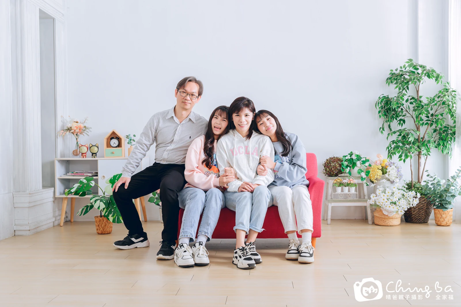 家族合照——晴爸親子攝影