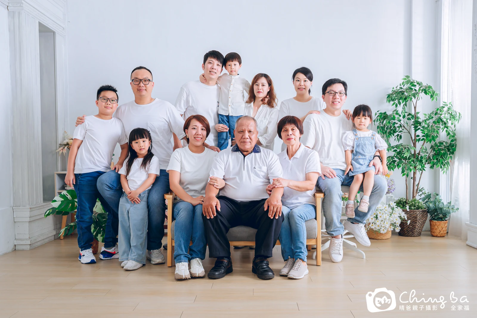 家族全家福作品｜2024 年夏季｜晴爸親子攝影