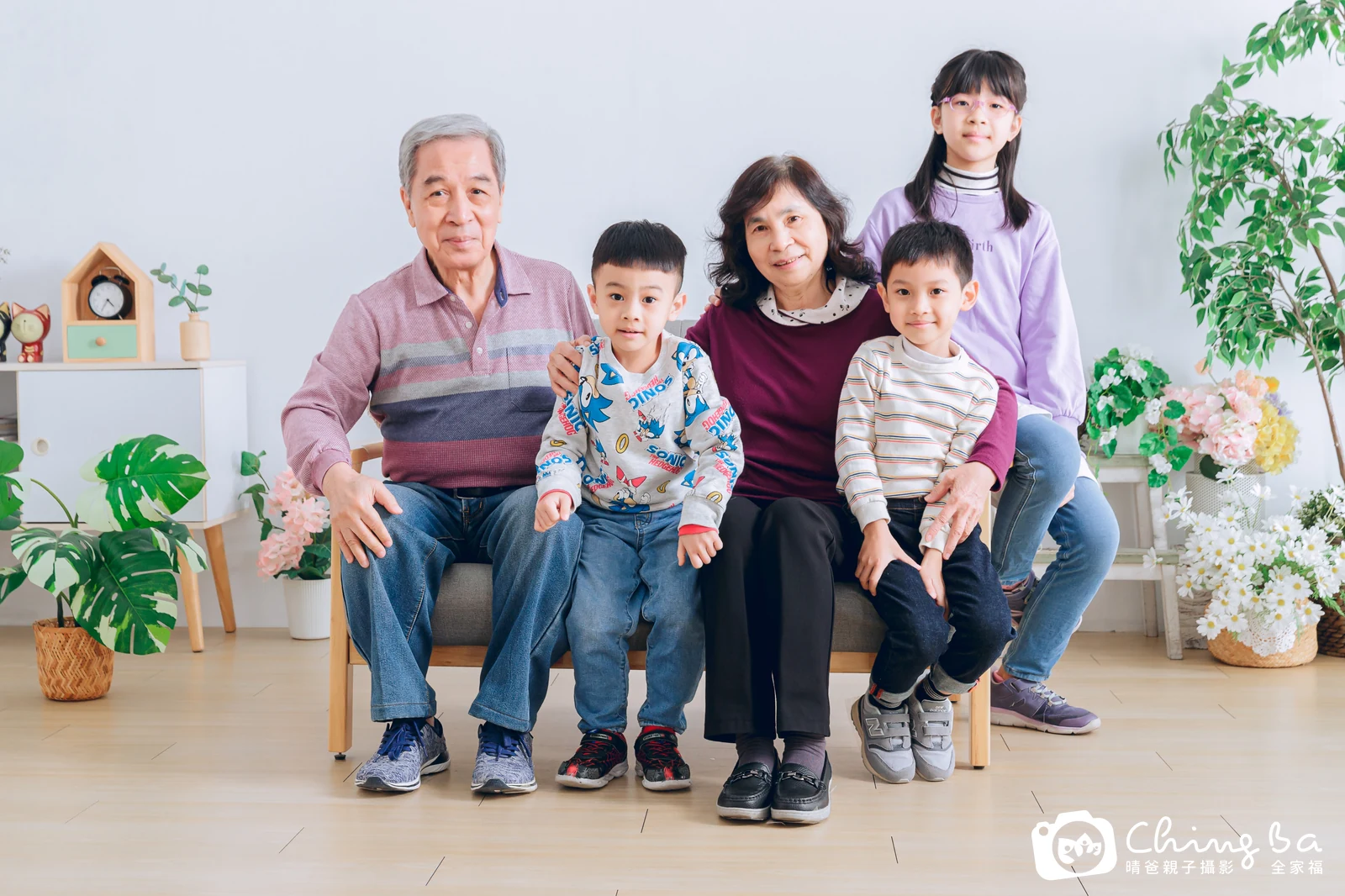 家族合照——晴爸親子攝影