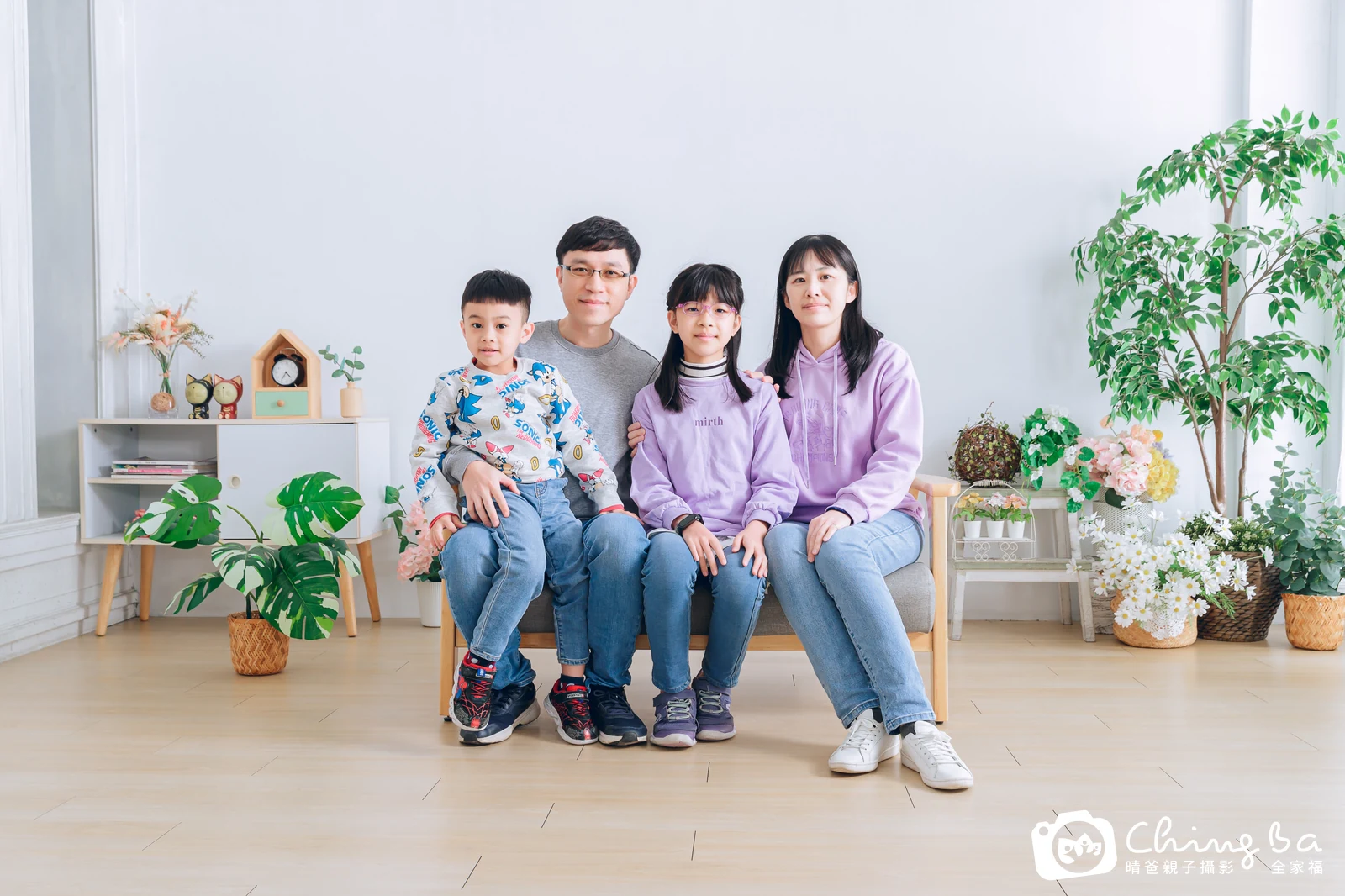 台中家族全家福攝影|三代同堂