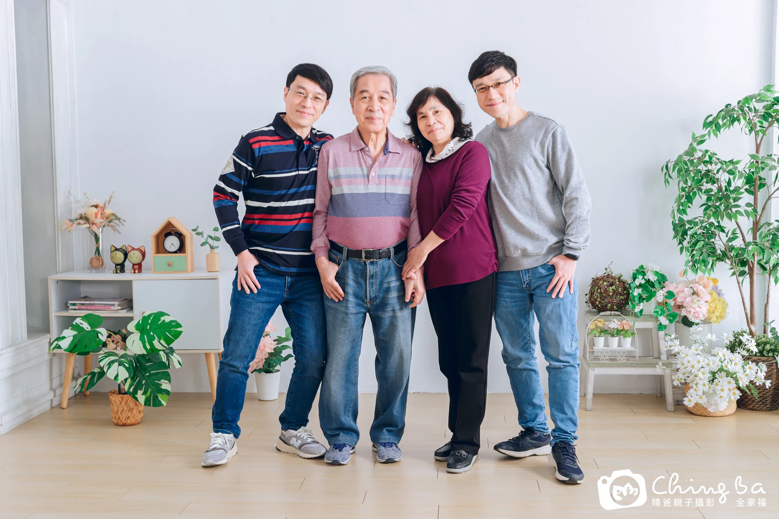 家族合照——晴爸親子攝影