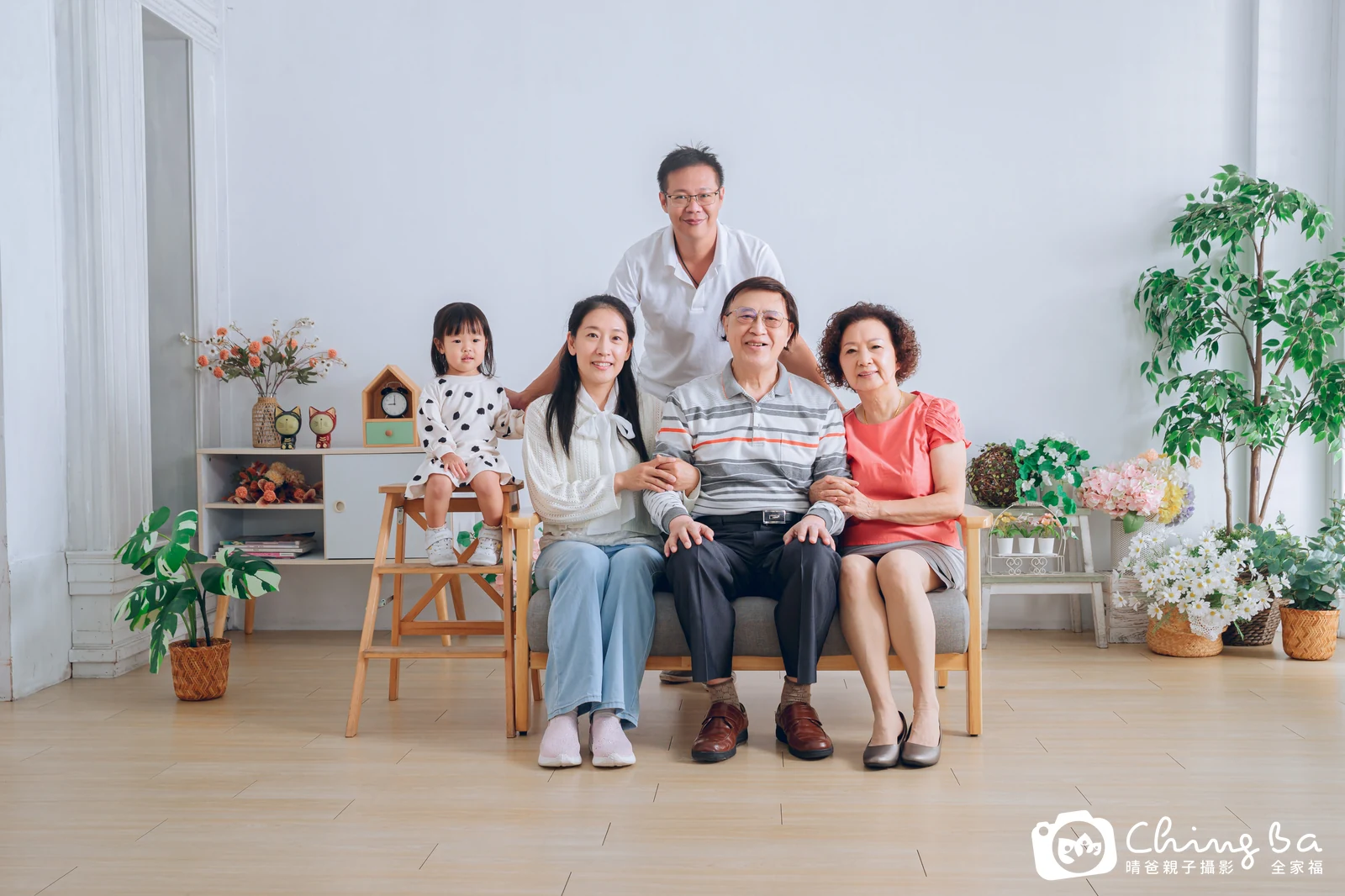 家族合照——晴爸親子攝影