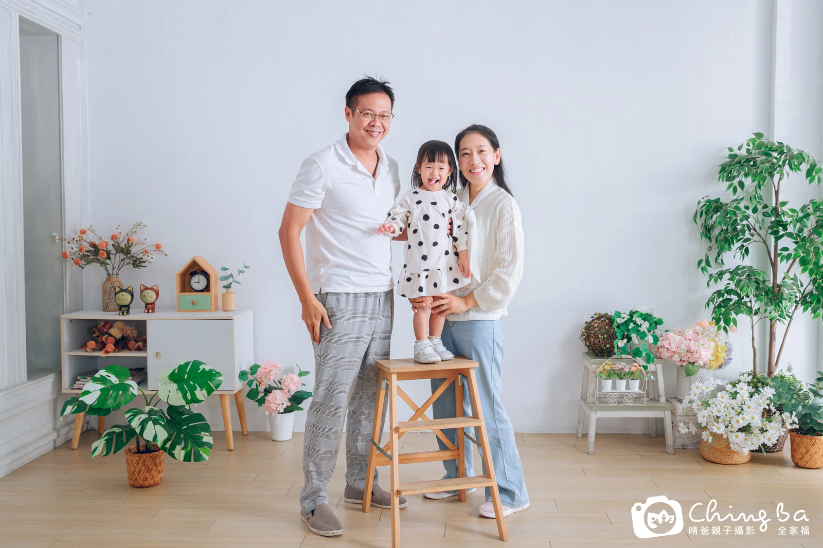 家族合照——晴爸親子攝影