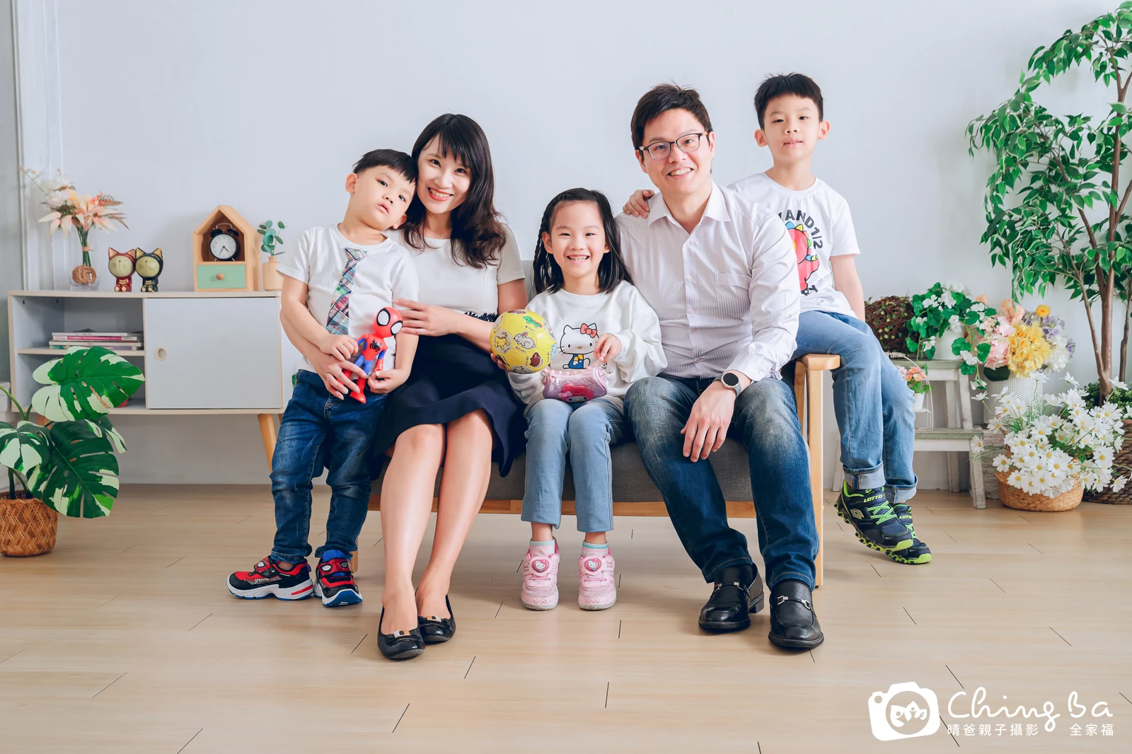 家族合照——晴爸親子攝影