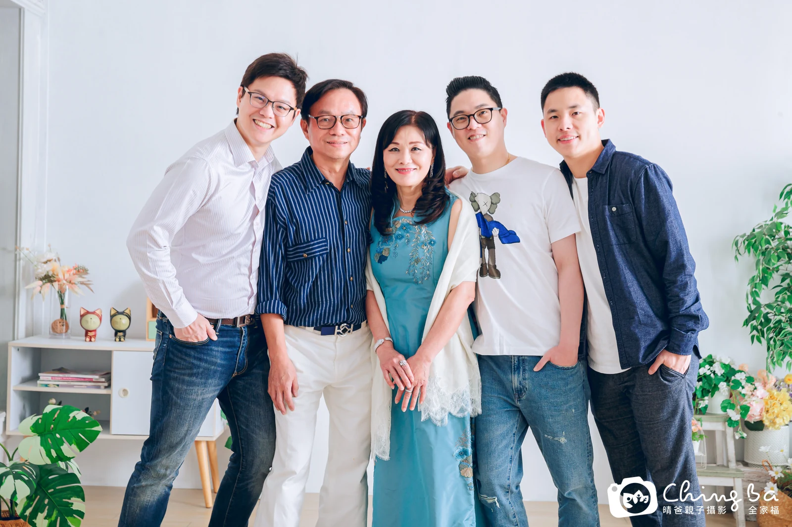 台中家族全家福攝影|三代同堂
