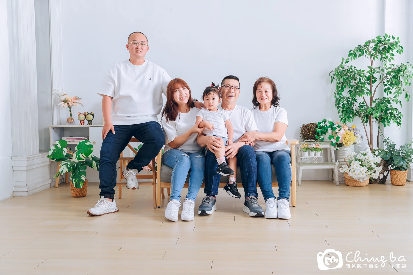 台中家族全家福攝影|三代同堂