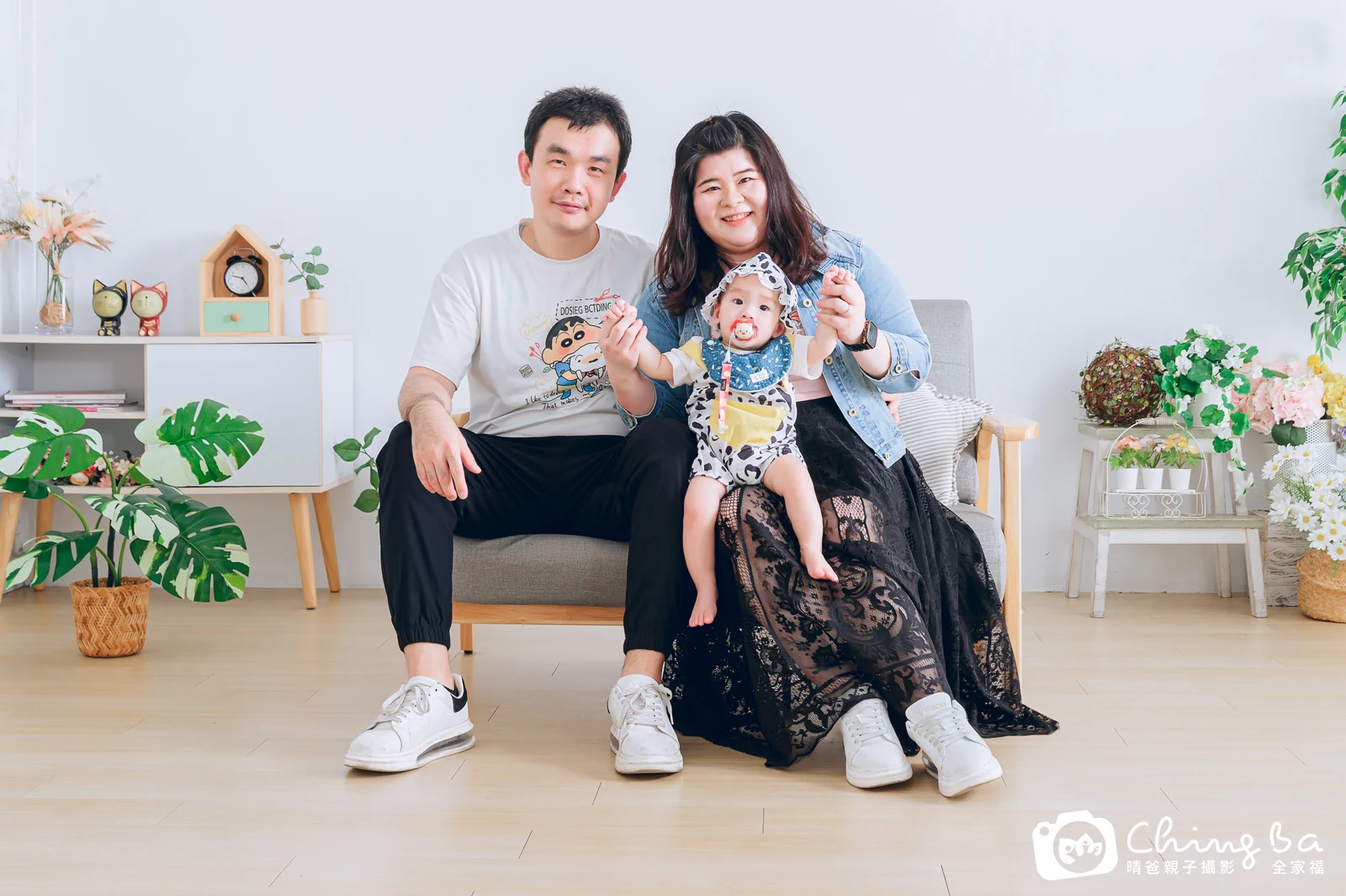 家族合照——晴爸親子攝影