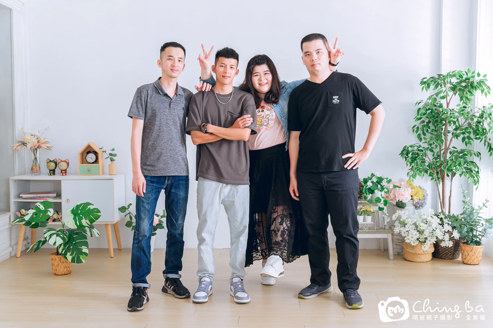 家族合照——晴爸親子攝影