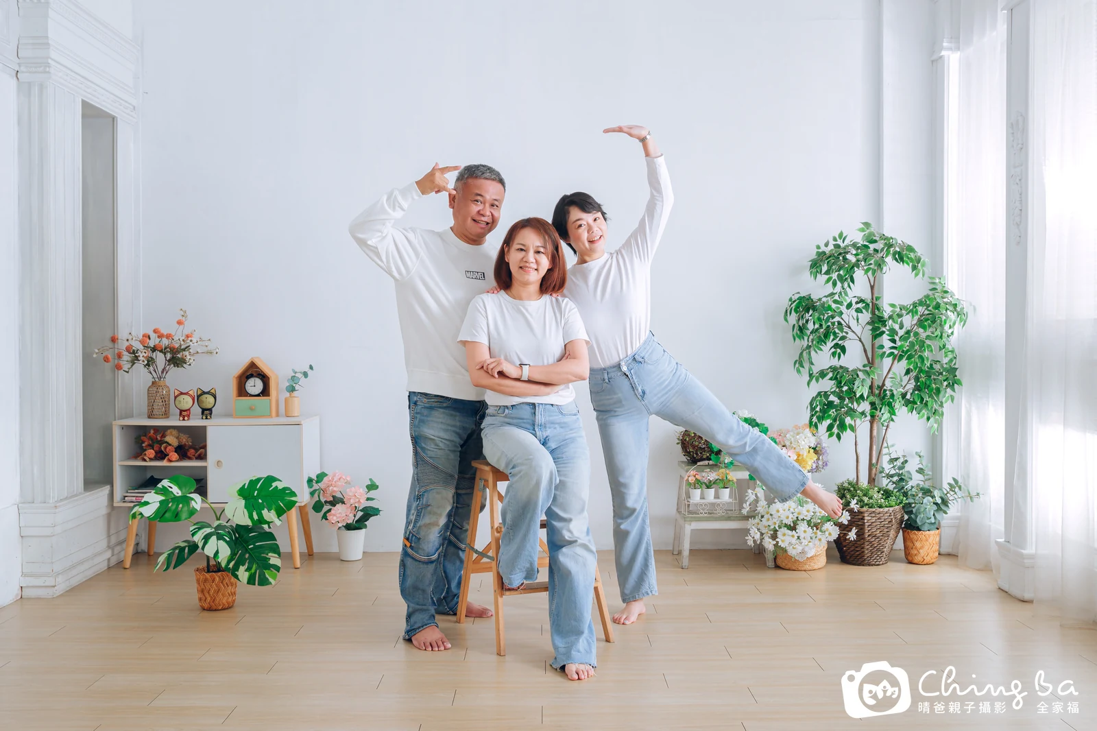 家族合照——晴爸親子攝影