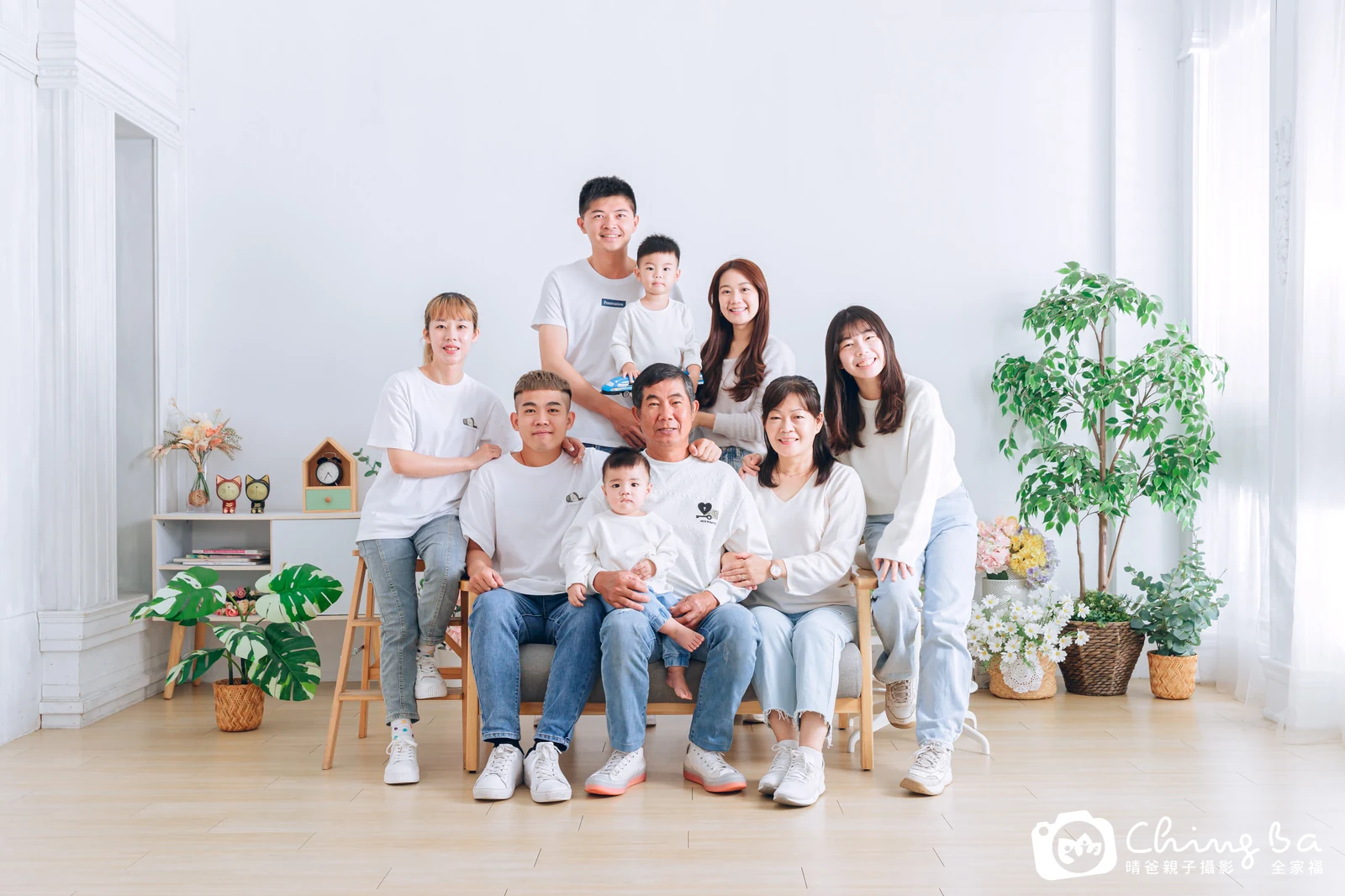 家族全家福作品｜2023 年冬季｜晴爸親子攝影