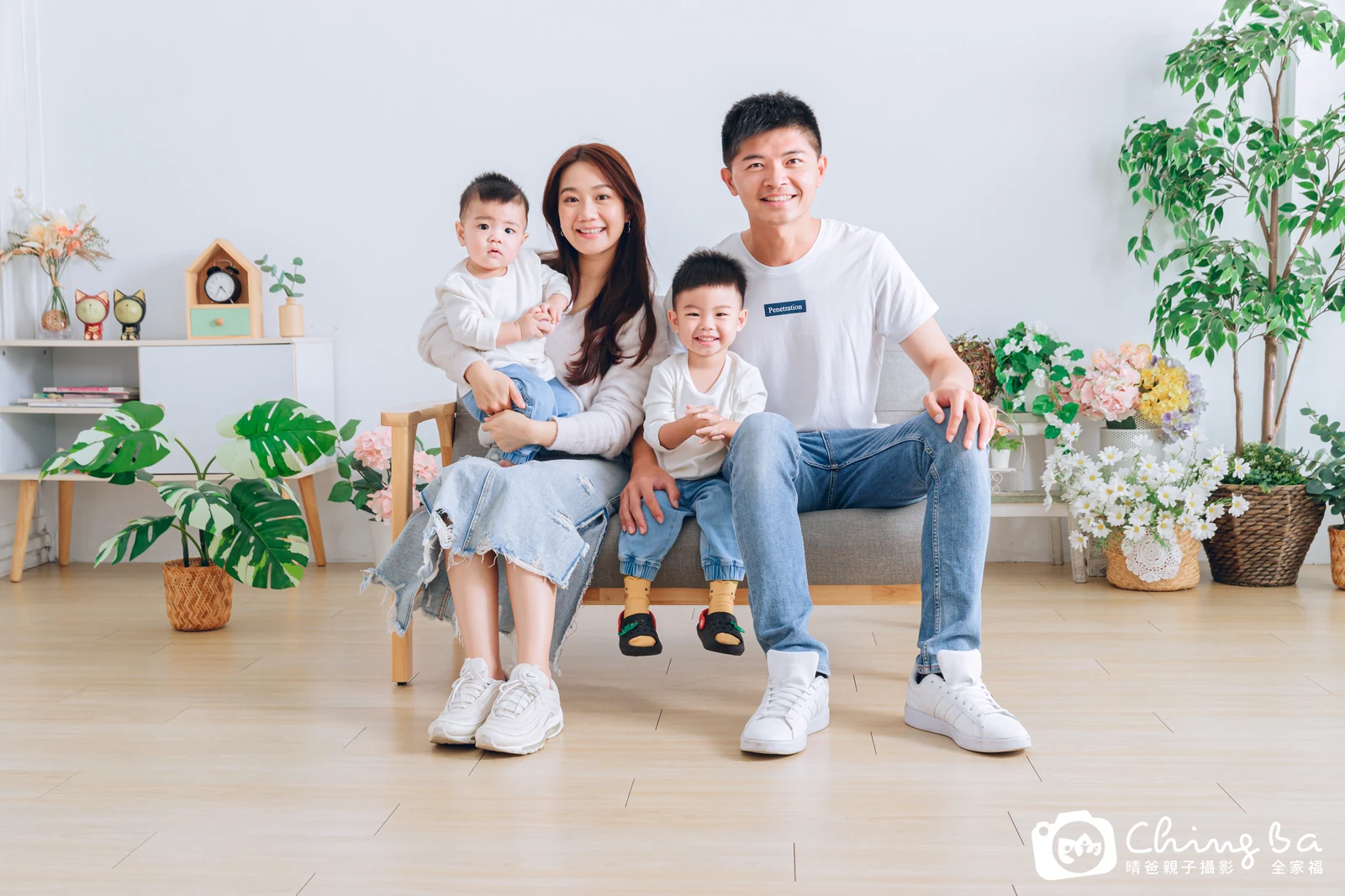 台中家族全家福攝影|三代同堂