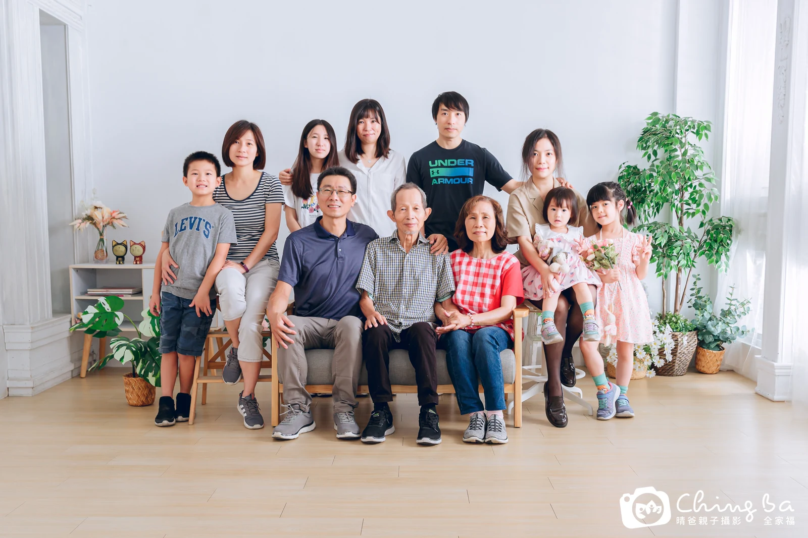 家族全家福作品｜2023 年夏季｜晴爸親子攝影