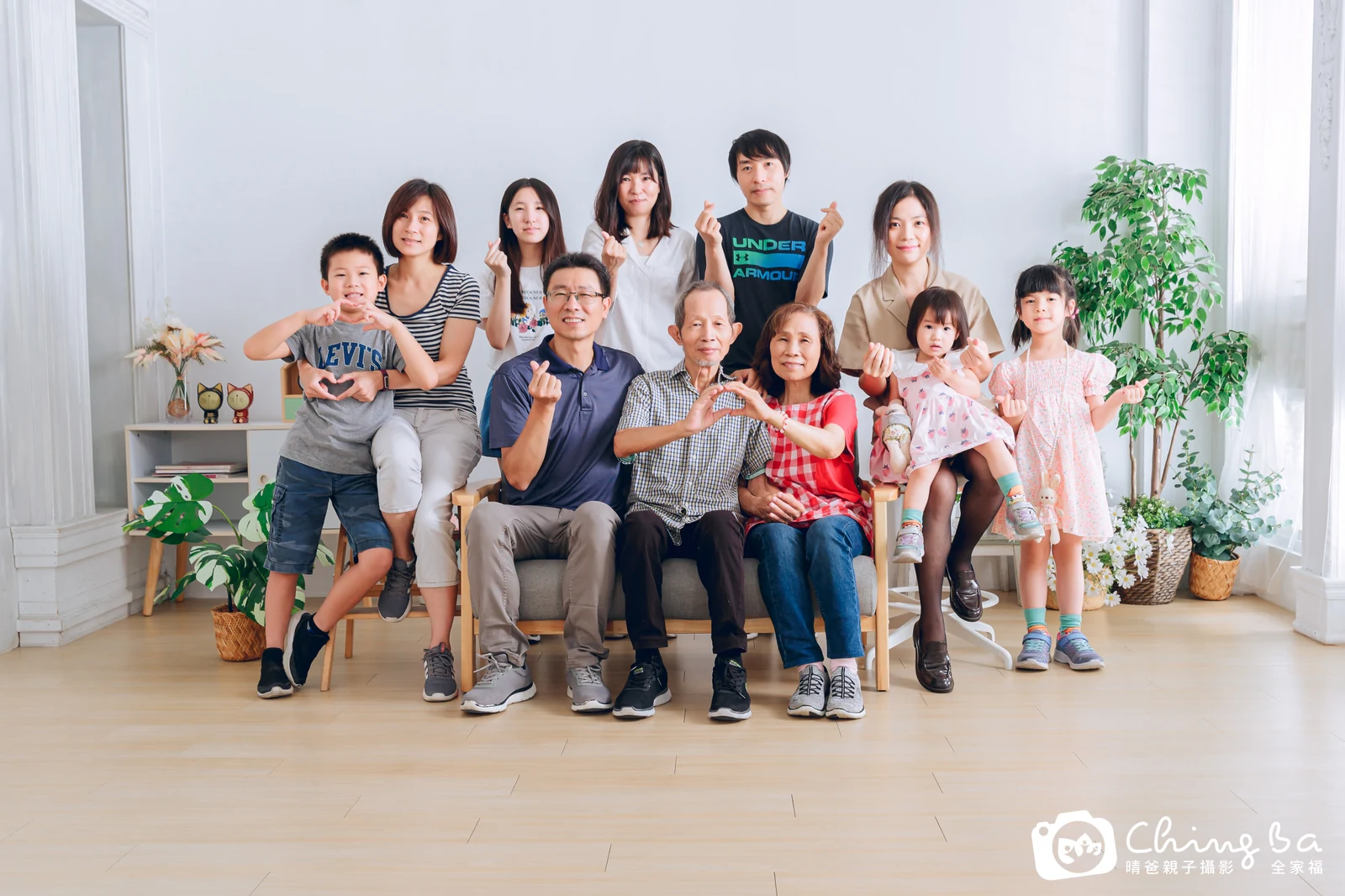 台中家族全家福攝影｜三代同堂
