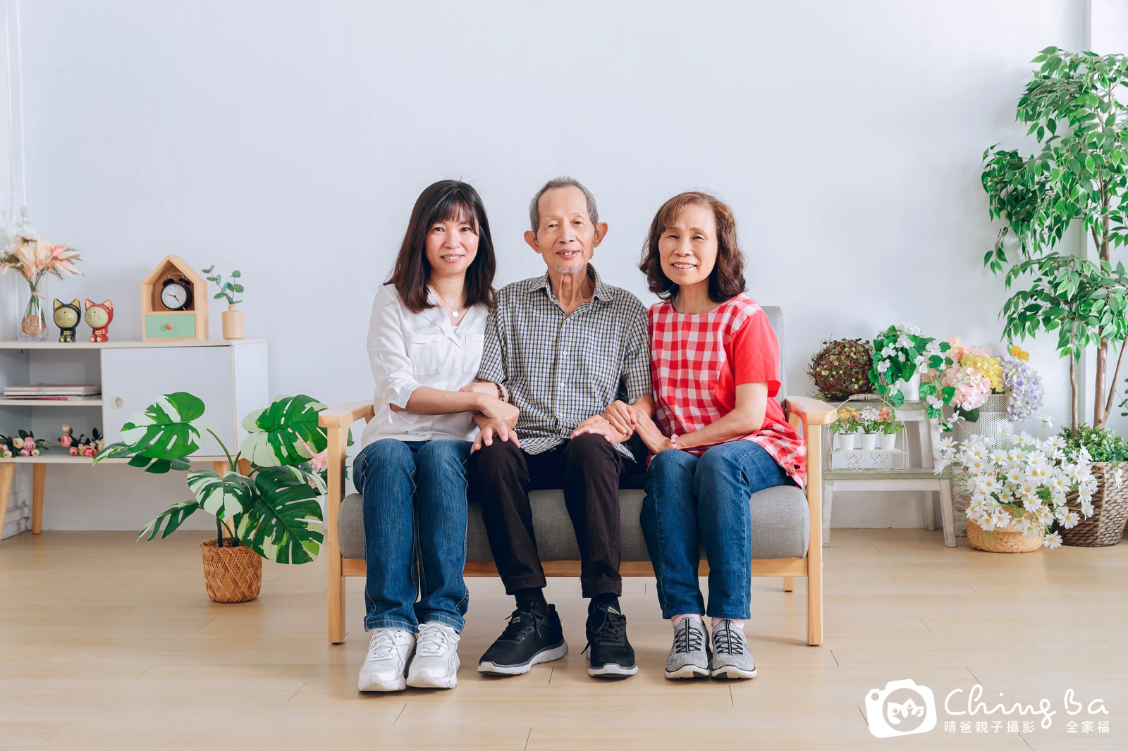 家族合照——晴爸親子攝影