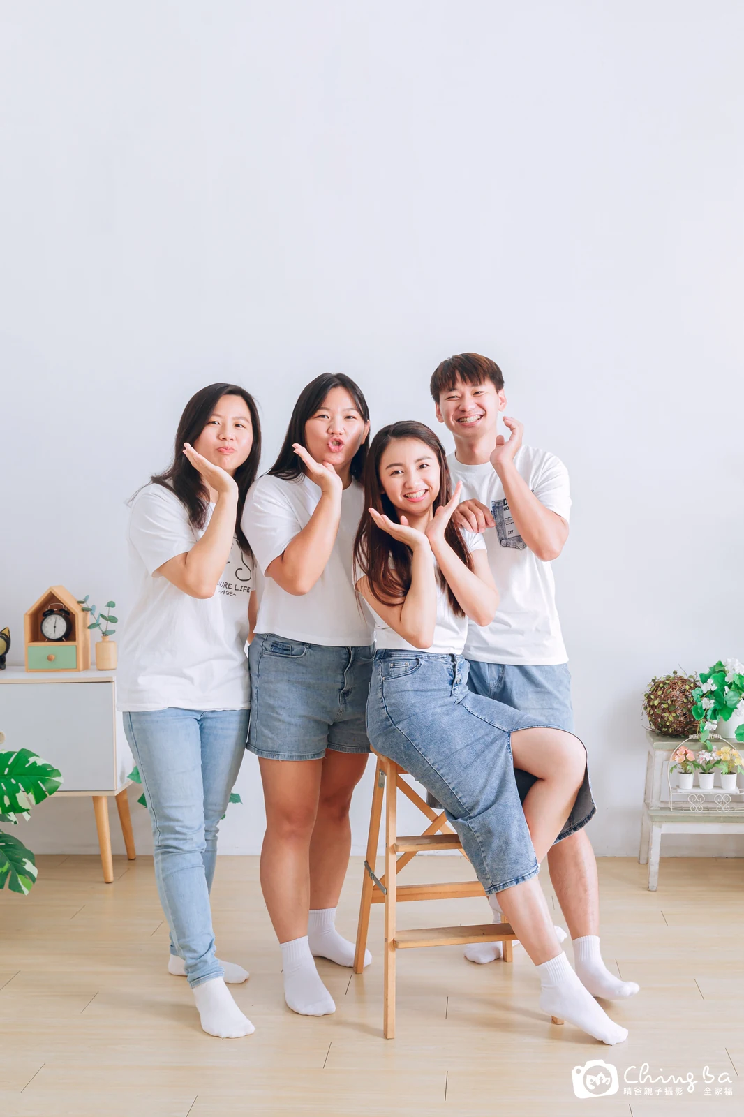 家族合照——晴爸親子攝影