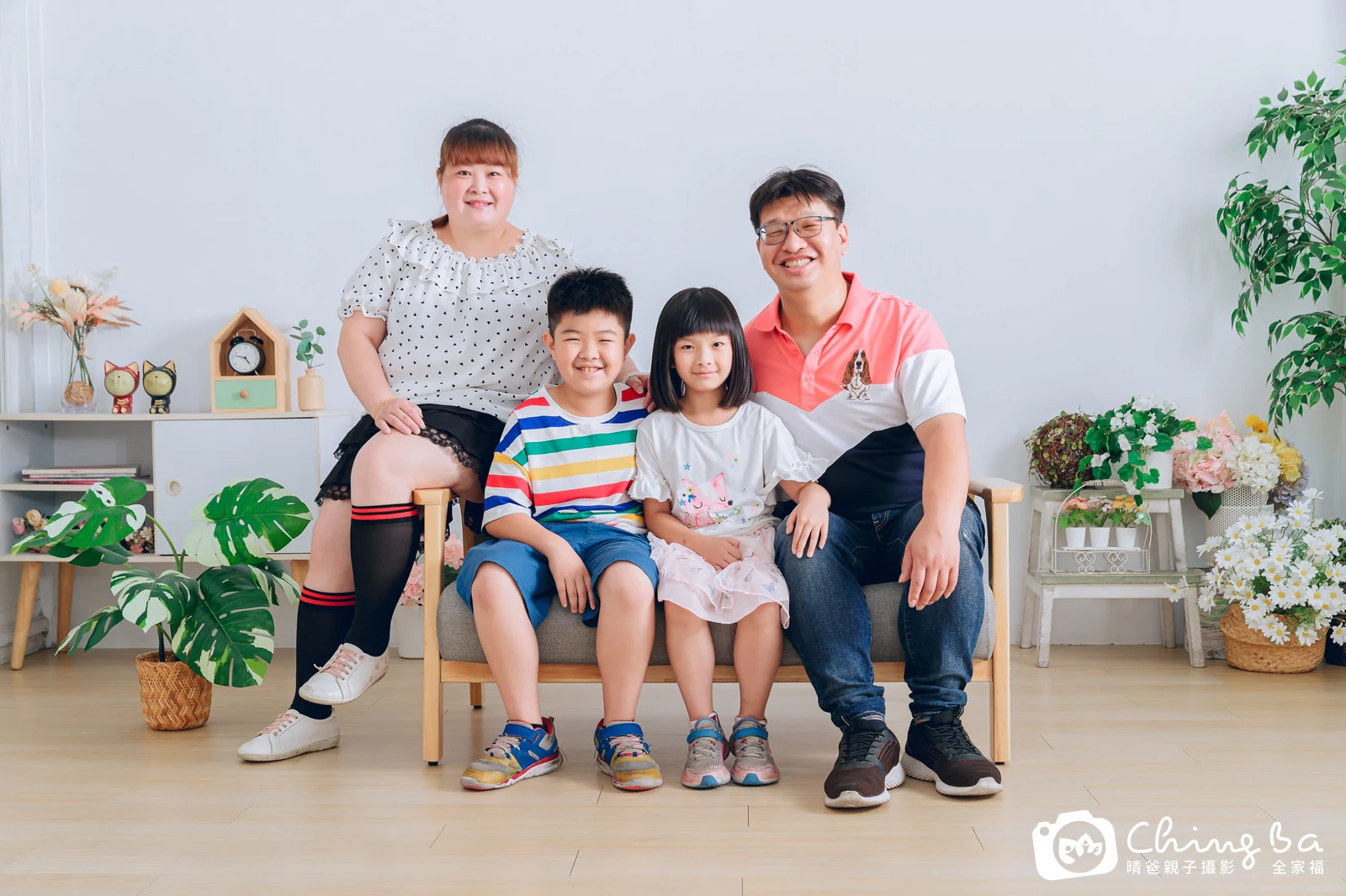 家族合照——晴爸親子攝影