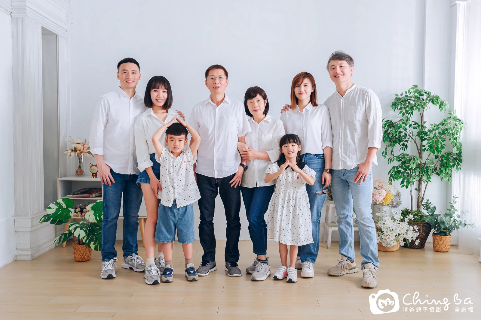 家族合照——晴爸親子攝影