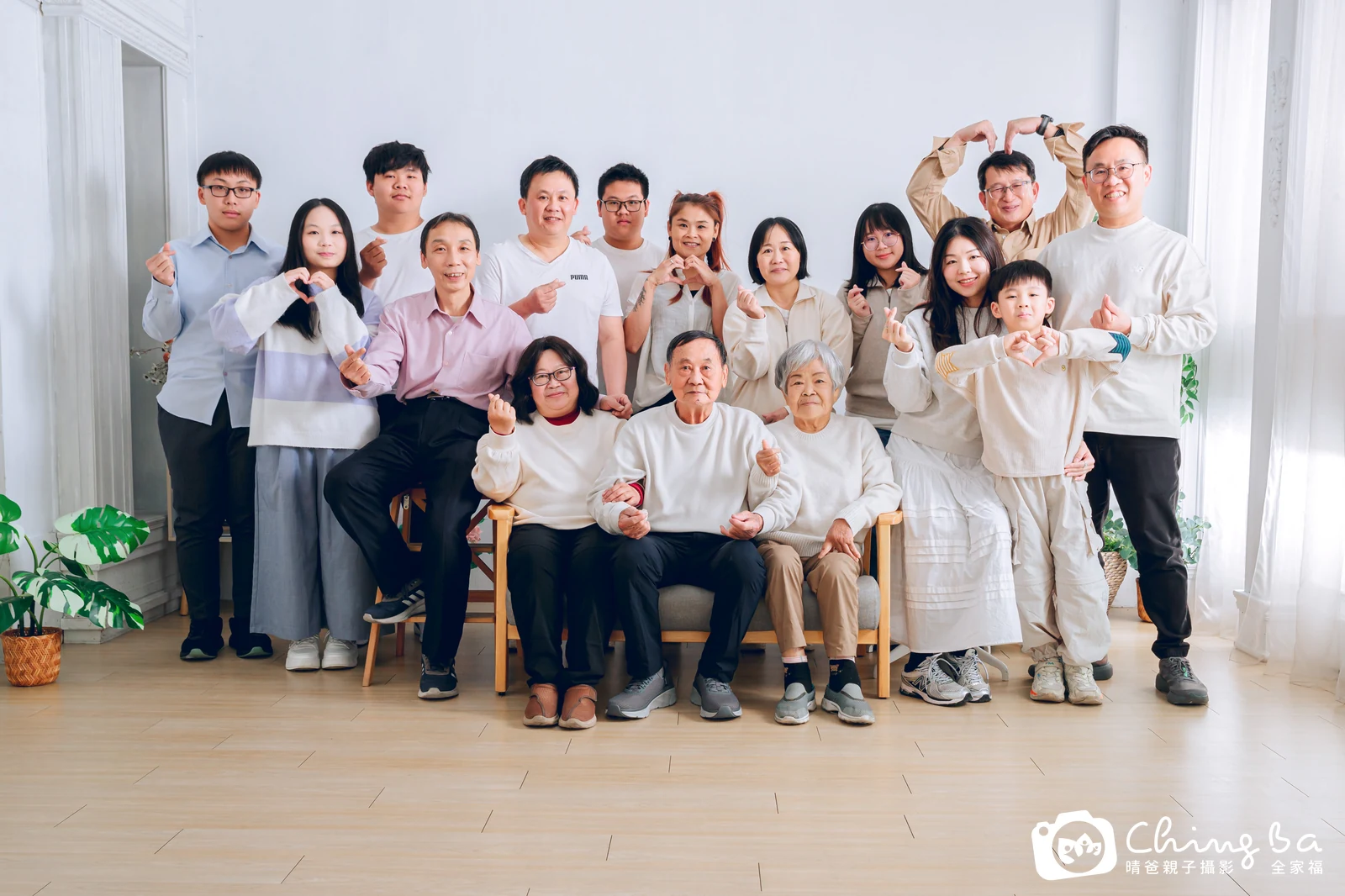 台中家族全家福攝影｜三代同堂