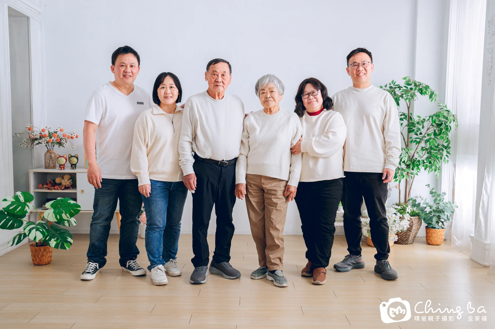 家族合照——晴爸親子攝影